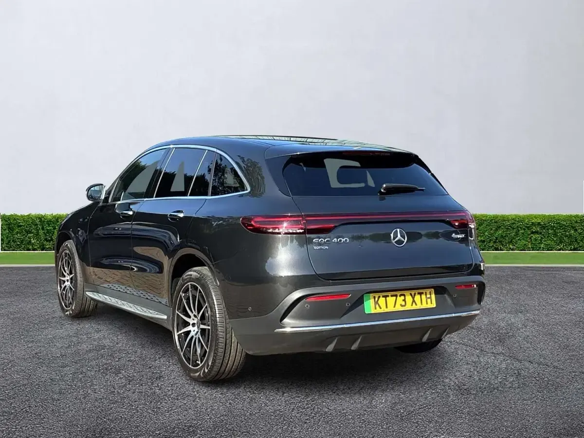 Used Mercedes EQC400 AMG line 300 kW (408 HP) 2023 Grey SUV