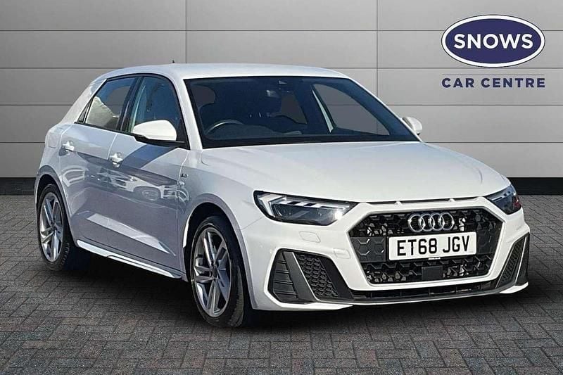 White Used 2019 Audi A1 S-Line Hatchback | £15,399 (Good price) - Image 1/4