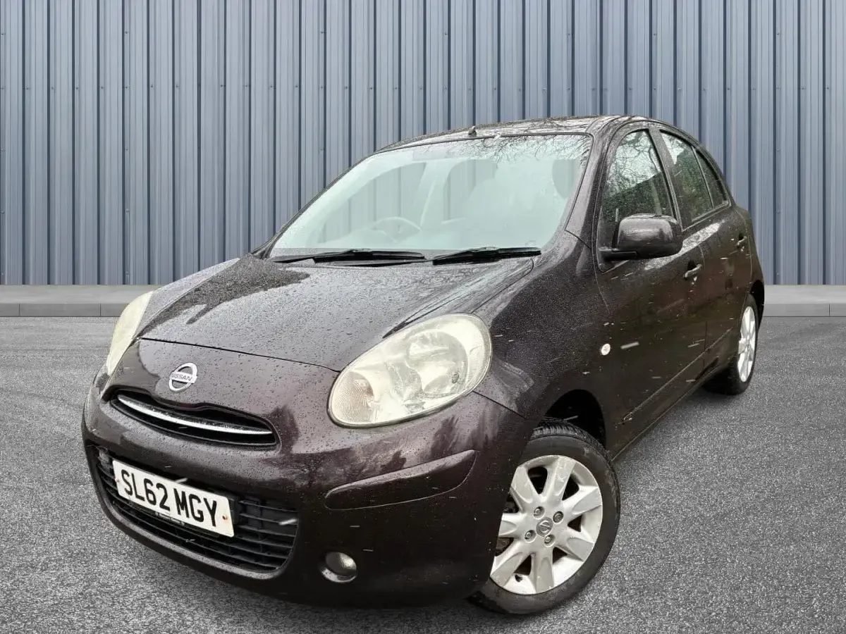 Used Nissan Micra Acenta 80 HP (58 kW) 2012 Mauve/purple Hatchback