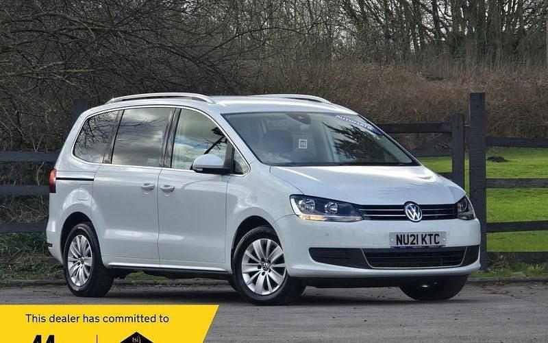 Used VW Sharan SE 150 HP (110 kW) 2021 White MPV
