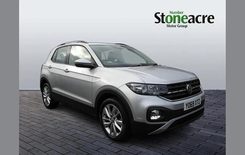 Used VW T-Cross SE 95 HP (69 kW) 2020 Silver SUV