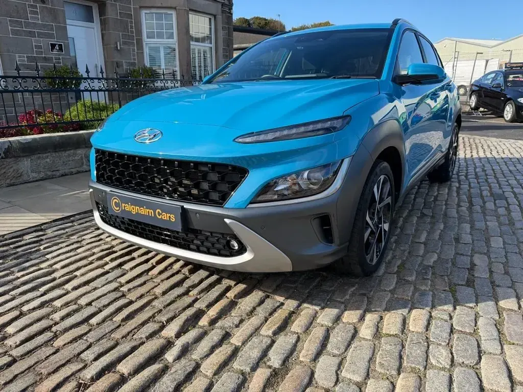 Used Hyundai Kona Premium 120 HP (88 kW) 2022 Blue SUV