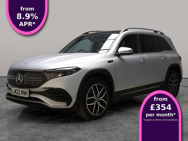 Silver Used 2022 Mercedes EQB300 AMG line SUV | £24,627 (Fair price) - Image 1/4