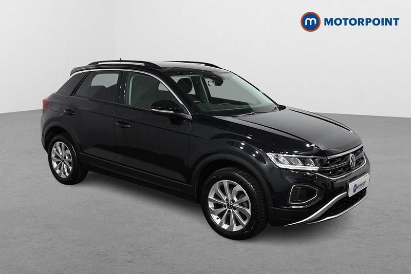 Black Used 2025 VW T-Roc Match SUV | £24,699 (Fair price) - Image 1/4