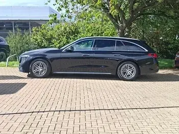 Used Mercedes E220 AMG line 197 HP (144 kW) 2025 Black Estate
