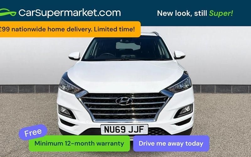 Used Hyundai Tucson SE 116 HP (85 kW) 2019 White SUV