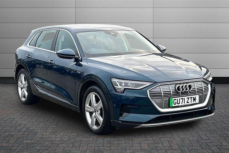 Used Audi e-tron Design 230 kW (313 HP) 2021 Galaxy blue SUV