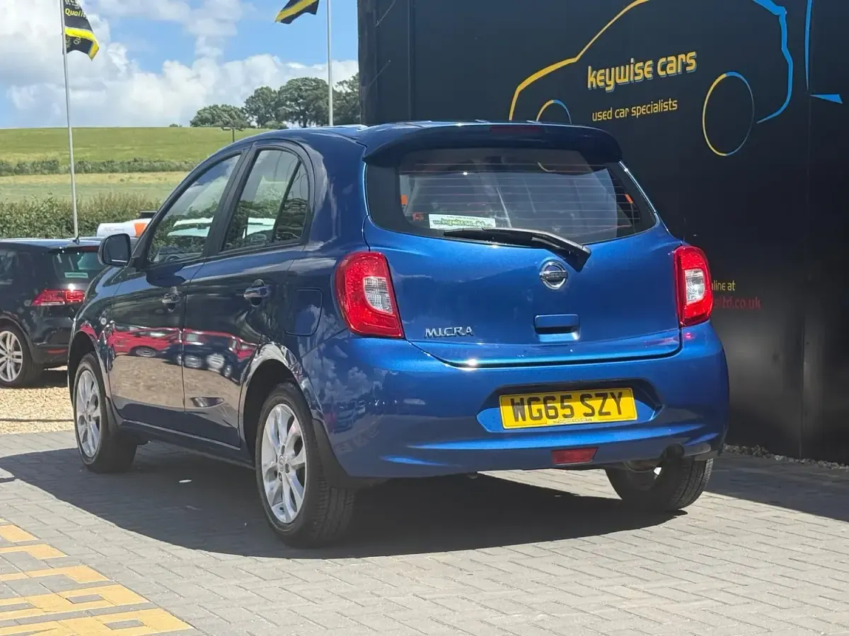 Used Nissan Micra Acenta 2015 Blue Hatchback
