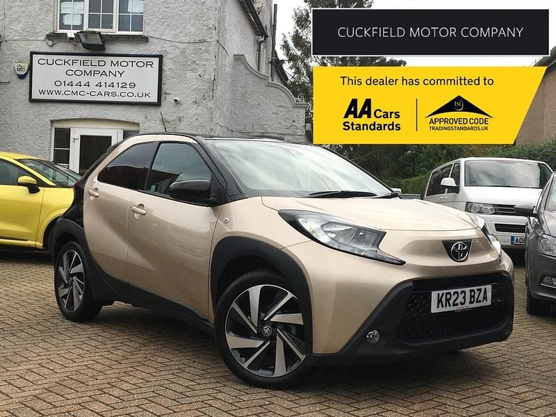 Beige Used 2023 Toyota Aygo Hatchback | £14,990 (Fair price) - Image 1/4