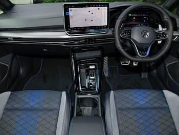 New VW Golf VIII Black Edition 333 HP (244 kW) 2025 White Hatchback