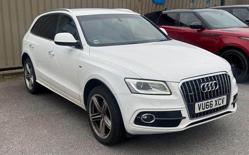 Used Audi Q5 S-line plus 190 HP (139 kW) 2016 White SUV