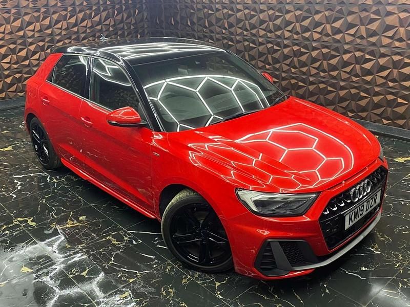 Used Audi A1 Sportback S-Line 2019 Red Hatchback