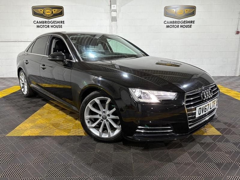 Black Used 2018 Audi A4 S-Line Sedan | £10,850 (Good price) - Image 1/4