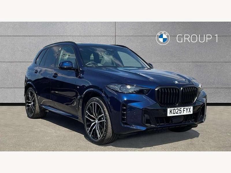 Blue Used 2025 BMW X5 M Sport SUV | £69,993 - Image 1/4