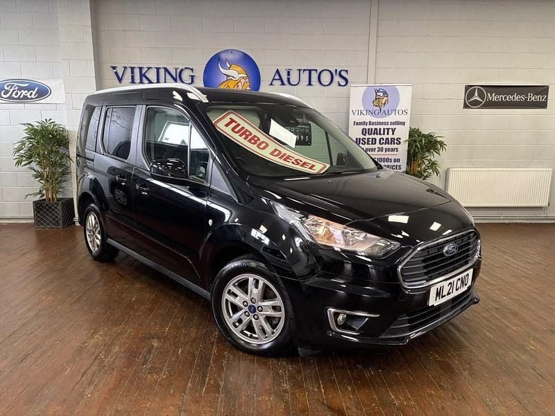 Black Used 2021 Ford Tourneo Titanium MPV | £14,995 - Image 1/4