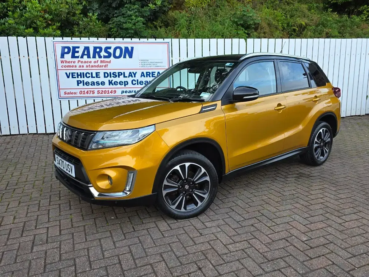 Used Suzuki Vitara SZ5 2020 Yellow SUV