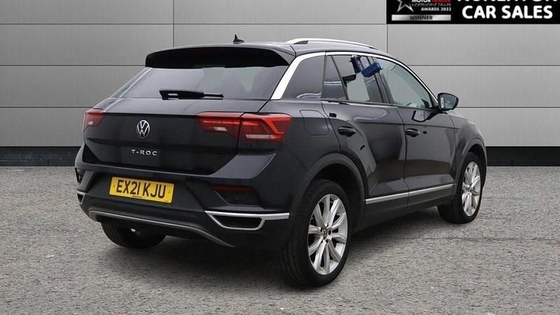 Used VW T-Roc SEL 150 HP (110 kW) 2021 Black SUV