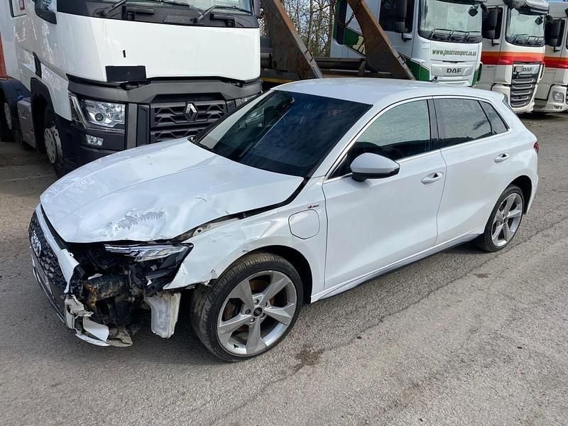 Used Audi A3 e-tron S-Line 2022 White Hatchback