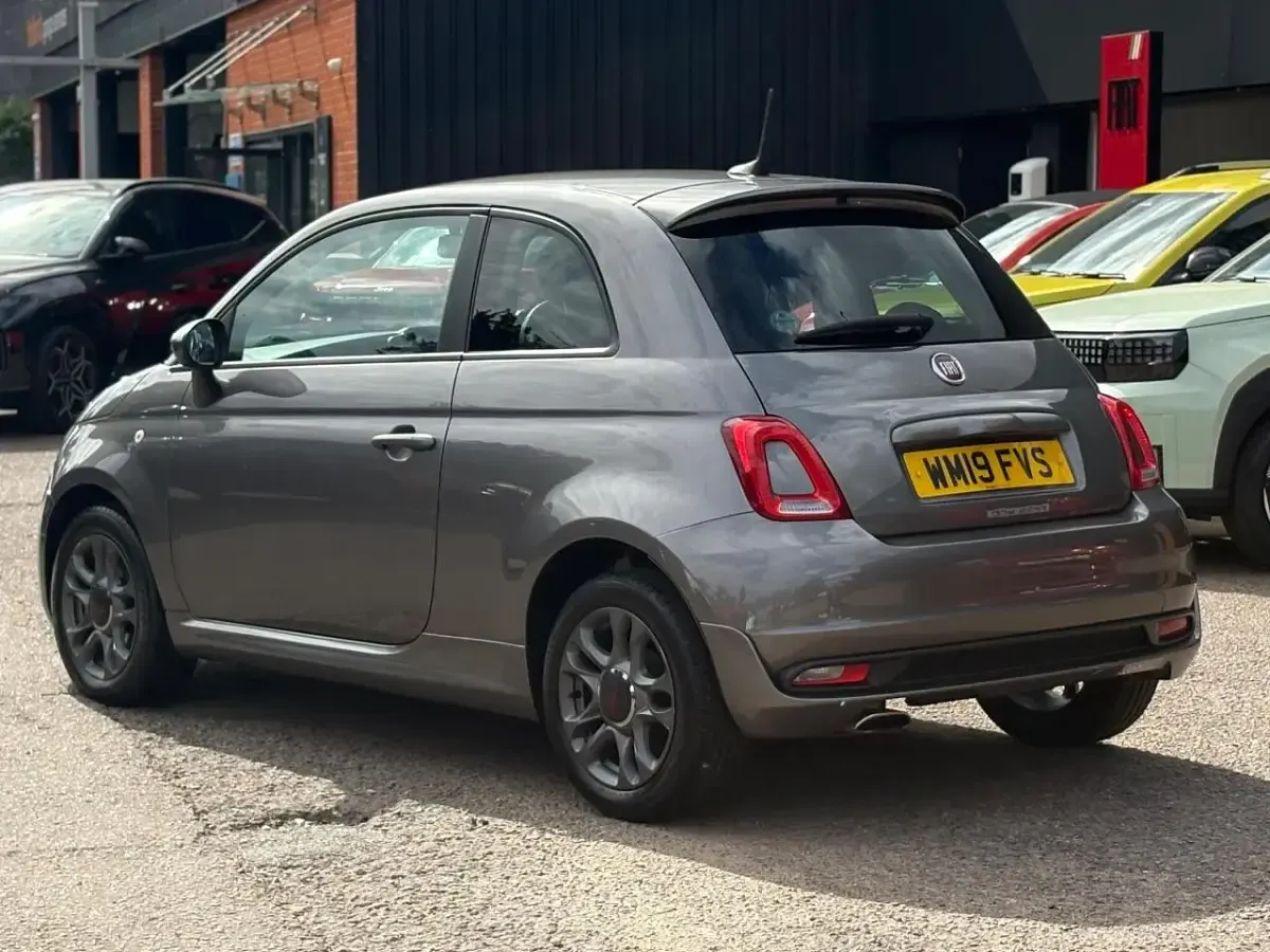 Used Fiat 500 S 69 HP (50 kW) 2019 Grey Hatchback