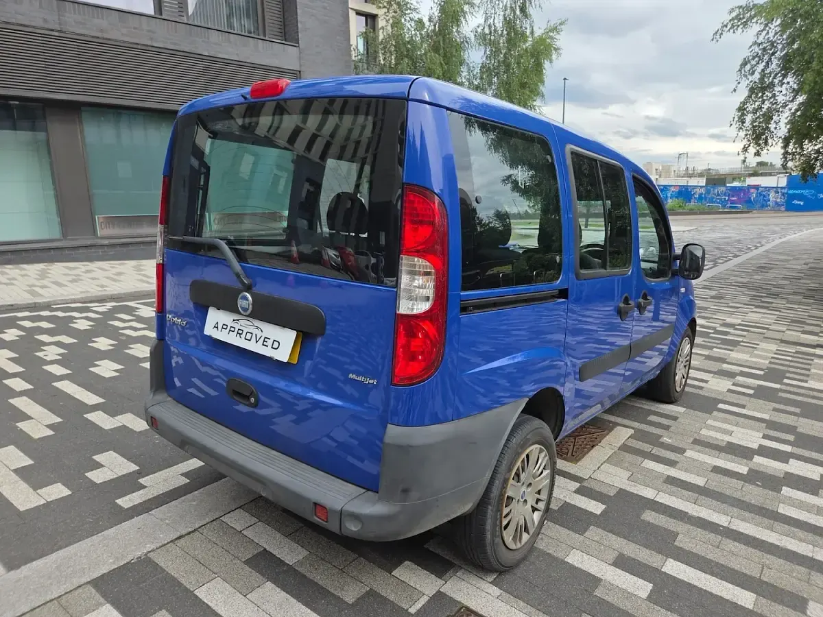 Used Fiat Doblò Active 85 HP (62 kW) 2007 Blue MPV