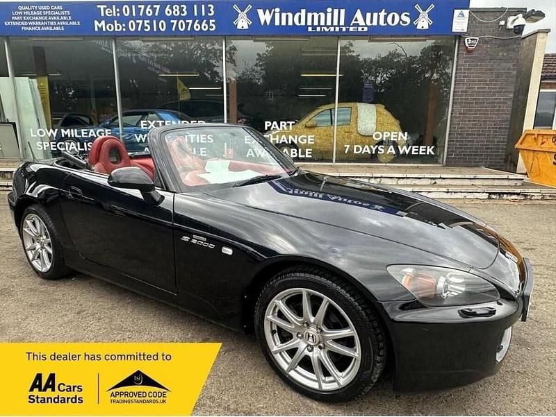 Black Used 2005 Honda S 2000 S Cabriolet | £13,450 (Fair price) - Image 1/4