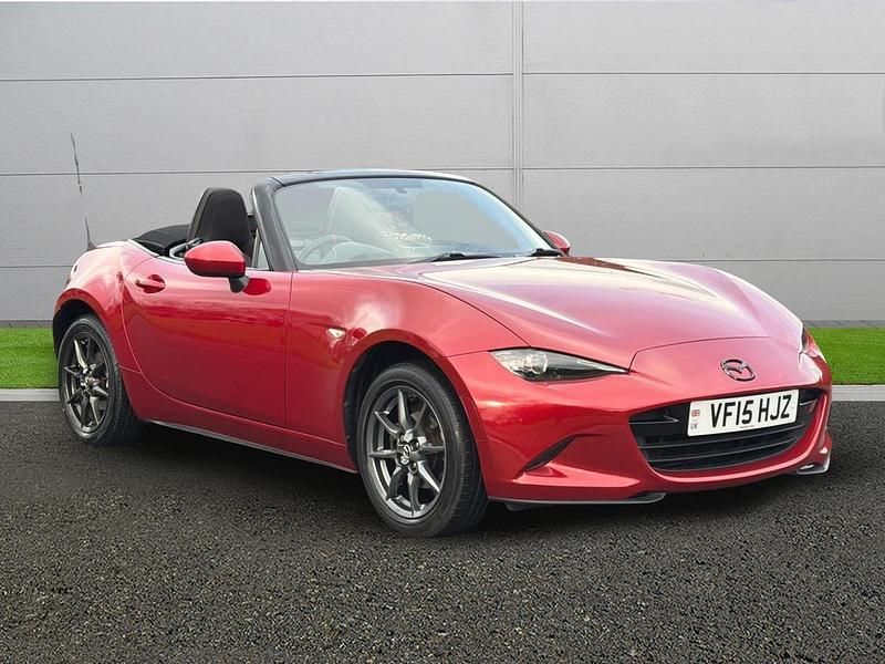 Red Used 2015 Mazda MX5 Cabriolet | £11,000 (A bit pricey) - Image 1/4