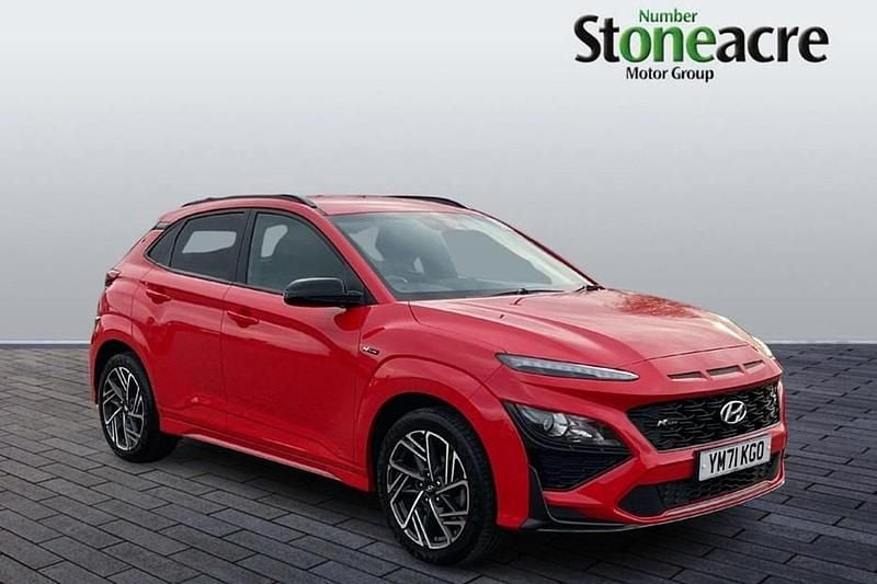 Red Used 2022 Hyundai Kona N Line SUV | £12,995 (A bit pricey) - Image 1/1