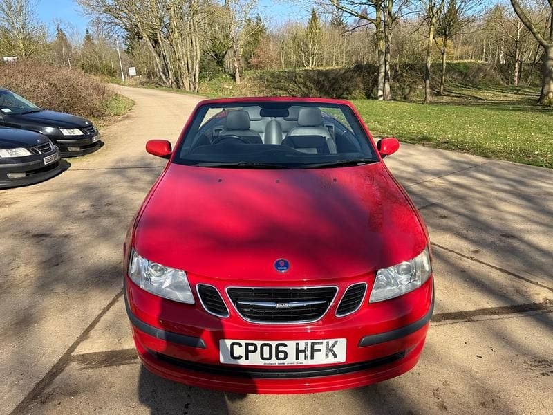 Used Saab 9-3 Cabriolet Vector 2006 Red Cabriolet