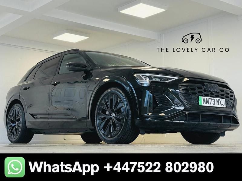 Used Audi Q8 e-tron Black Edition 300 kW (408 HP) 2023 Black SUV