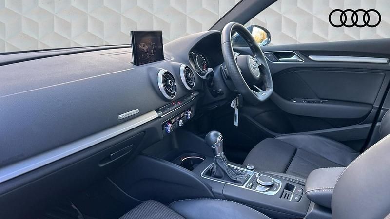 Used Audi A3 Sportback S-Line 2019 Cosmos blue Hatchback