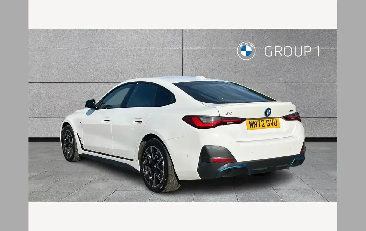 Used BMW i4 M Sport 250 kW (340 HP) 2022 White Sedan