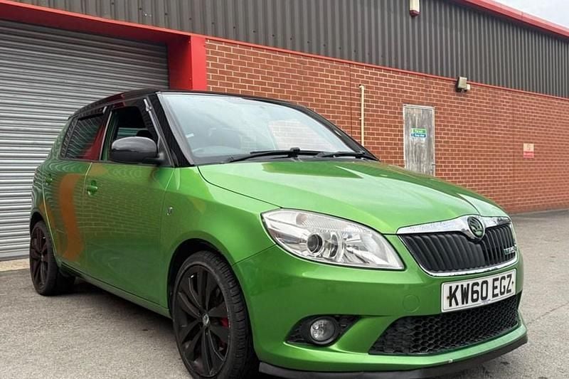 Green Used 2010 Skoda Fabia vRS Hatchback | £3,995 (Fair price) - Image 1/1