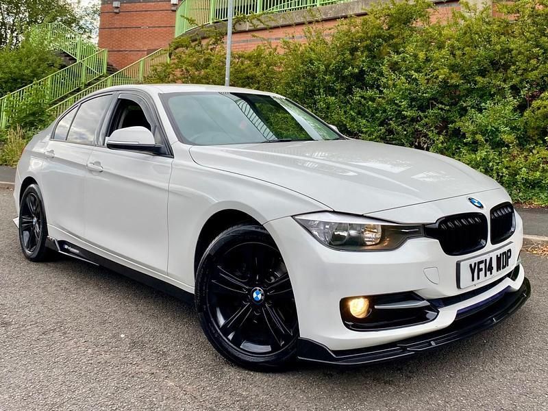 White Used 2014 BMW 320 Sport Line Sedan | £5,595 (Fair price) - Image 1/4