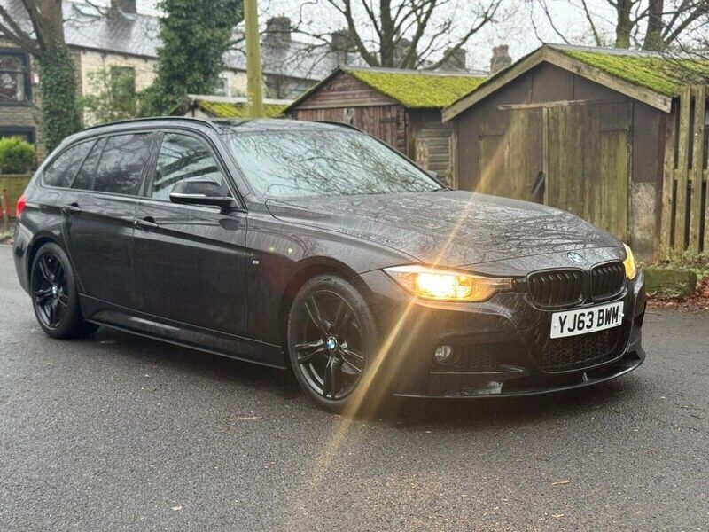 Black Used 2013 BMW 320 M Sport Estate | £5,995 (Fair price) - Image 1/3