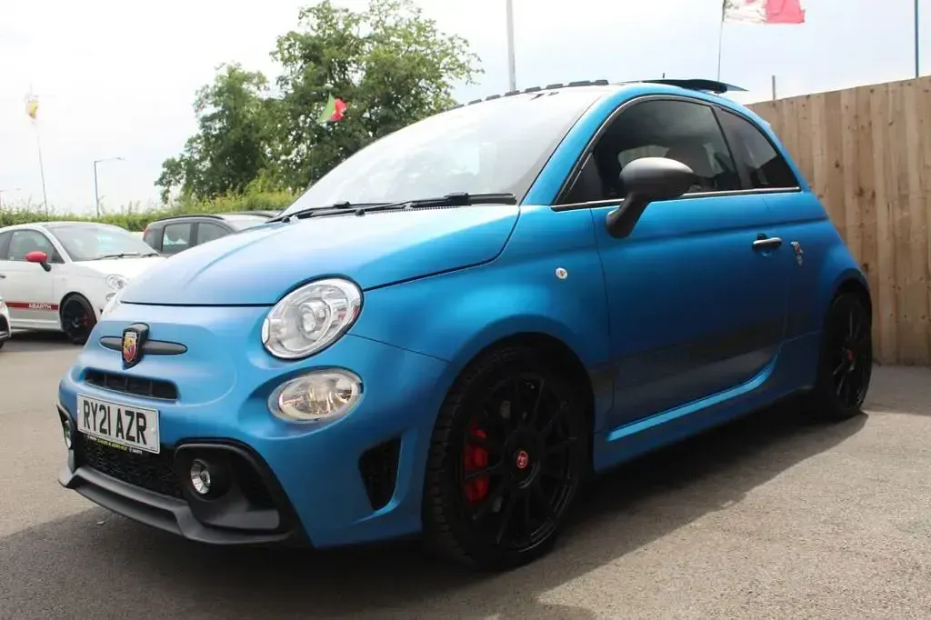 Used Abarth 595 Competizione 180 HP (132 kW) 2021 Blue Hatchback