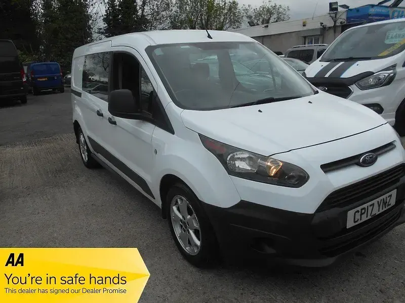 Used Ford Transit Connect 100 HP (73 kW) 2017 White MPV