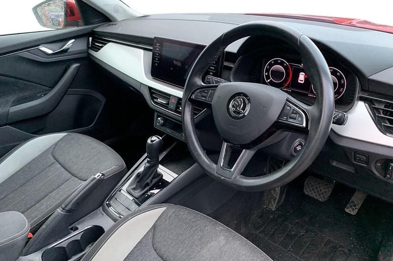 Used Skoda Kamiq SE L 116 HP (85 kW) 2020 Red SUV