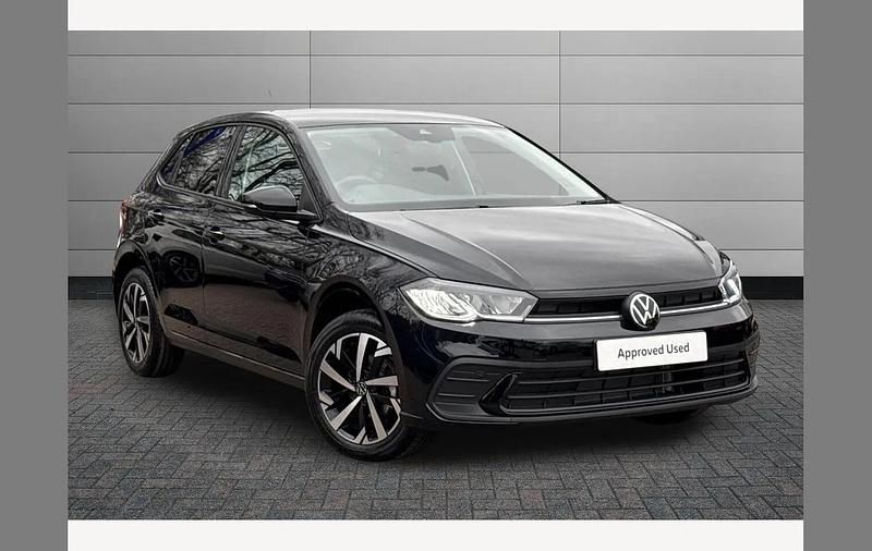 Used VW Polo Match 95 HP (69 kW) 2025 Black Hatchback