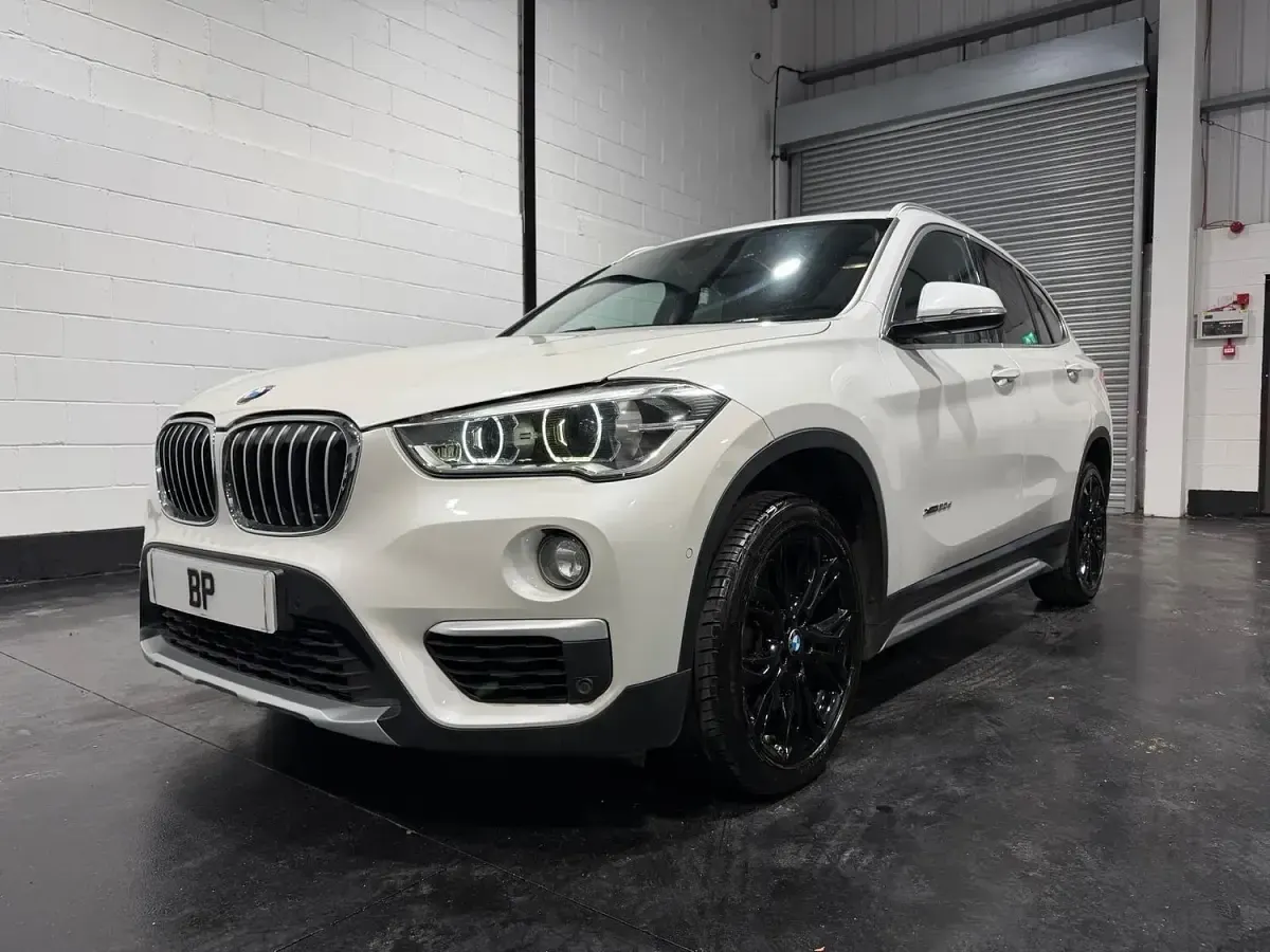 Used BMW X1 xLine 187 HP (137 kW) 2015 White SUV