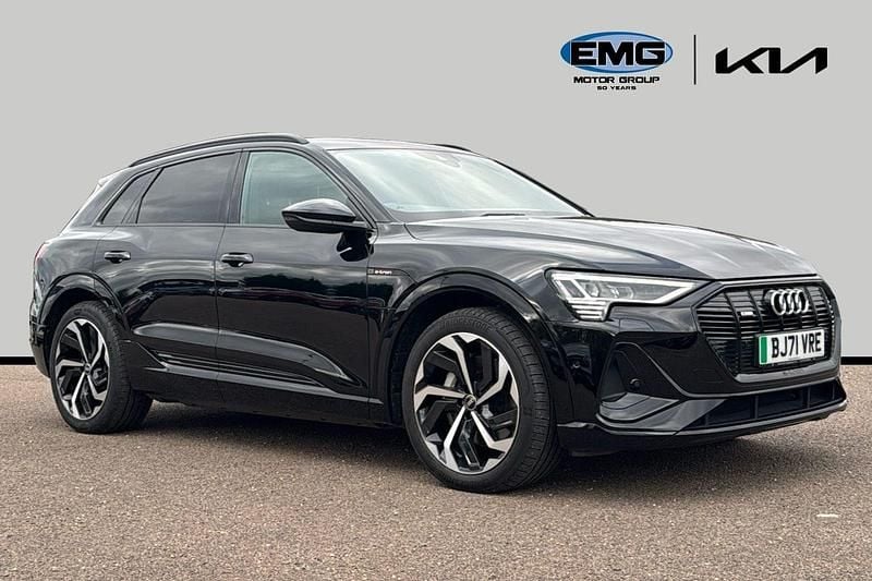 Black Used 2021 Audi e-tron Black Edition SUV | £29,995 (Fair price) - Image 1/3
