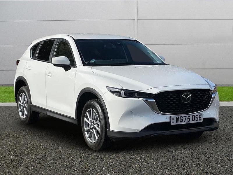 White New 2025 Mazda CX-5 Center-Line SUV | £23,889 (Super price) - Image 1/4