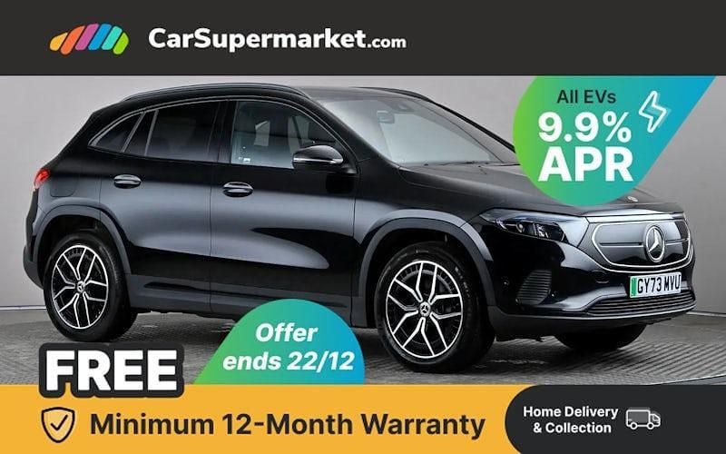 Black Used 2022 Mercedes EQA250+ SUV | £20,976 (Fair price) - Image 1/3