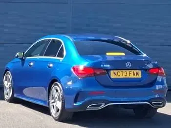 Used Mercedes A180 Executive 136 HP (100 kW) 2024 Blue Sedan