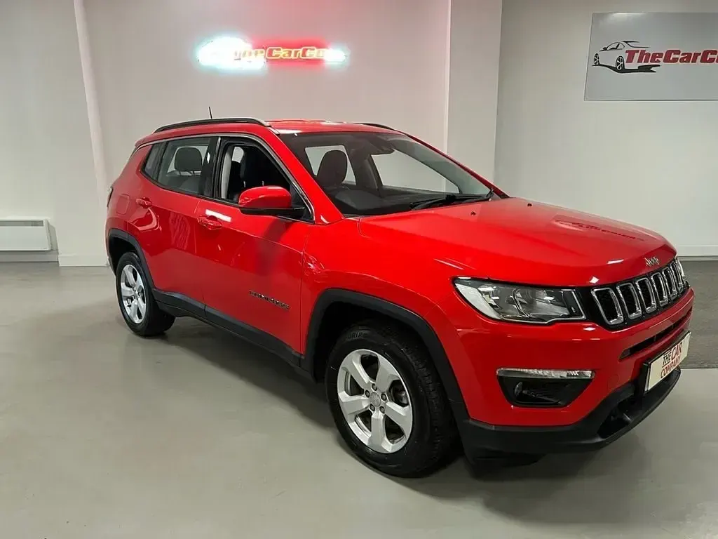 Begagnad Jeep Compass Longitude 140 HK (102 kW) 2019 Röd SUV