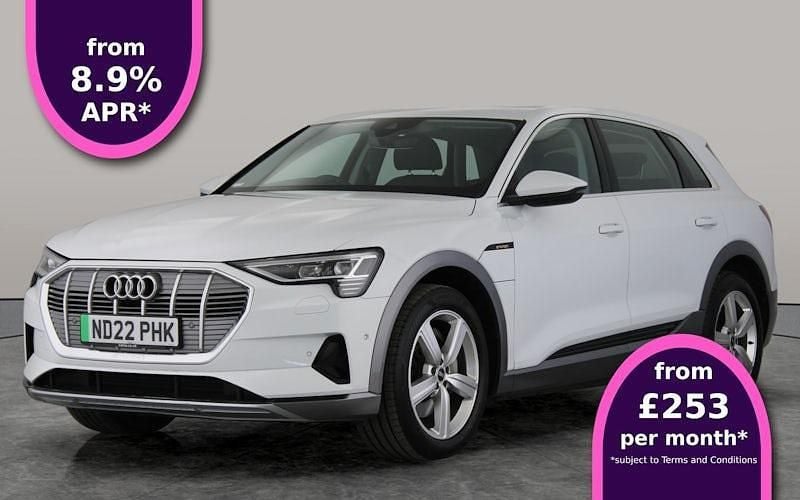White Used 2022 Audi e-tron Comfort SUV | £18,478 (Good price) - Image 1/4