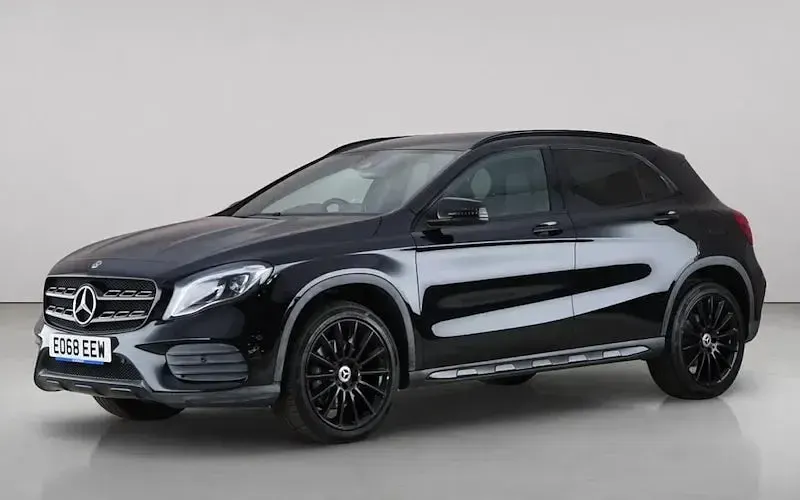 Used Mercedes GLA220 AMG line 177 HP (130 kW) 2018 Black SUV