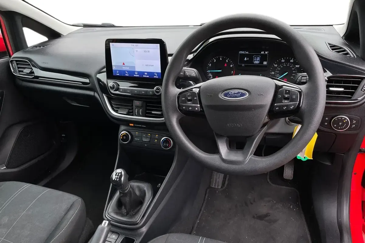 Used Ford Fiesta Trend 75 HP (55 kW) 2020 Red Hatchback