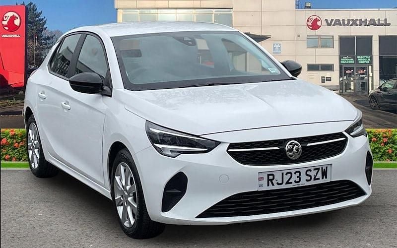 Used Vauxhall Corsa Design Edition 101 HP (74 kW) 2023 White Hatchback