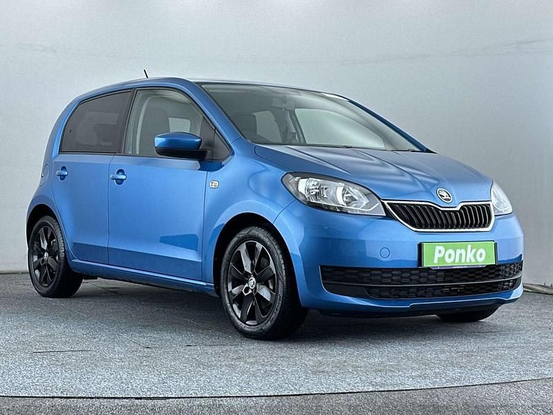 Used Skoda Citigo SE 60 HP (44 kW) 2019 Blue Hatchback