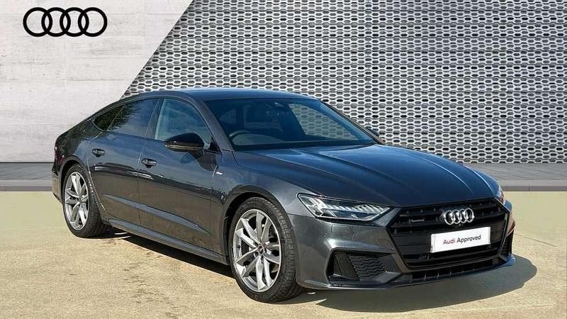 Grey Used 2023 Audi A7 Black Edition Hatchback | £37,647 (Expensive) - Image 1/4